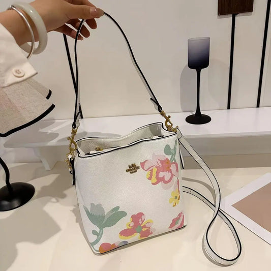 Coach Bucket Floral Print