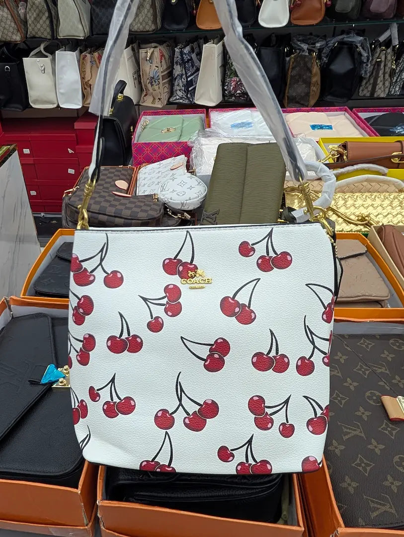 Coach Bucket Floral Print