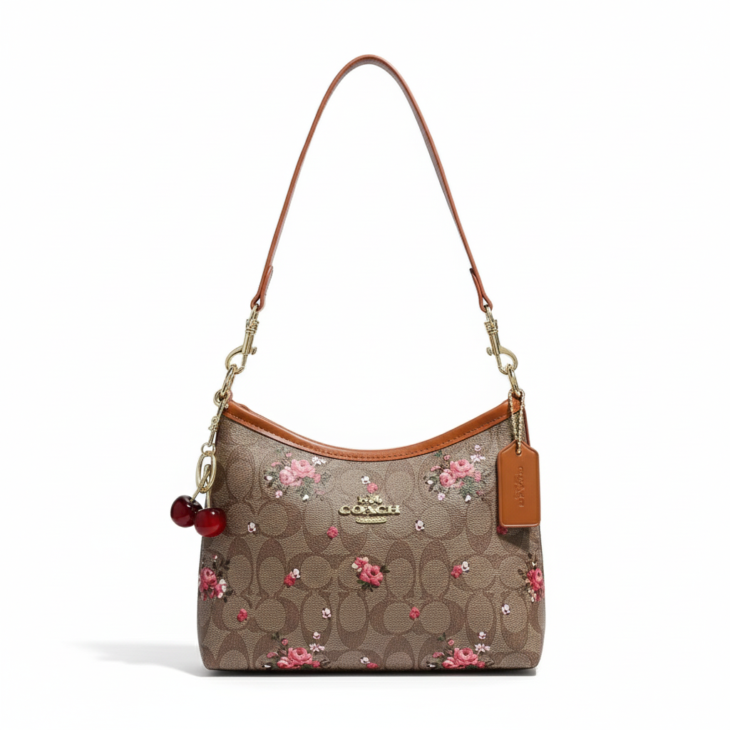 The floral bag with Charm & Box packaging🍒