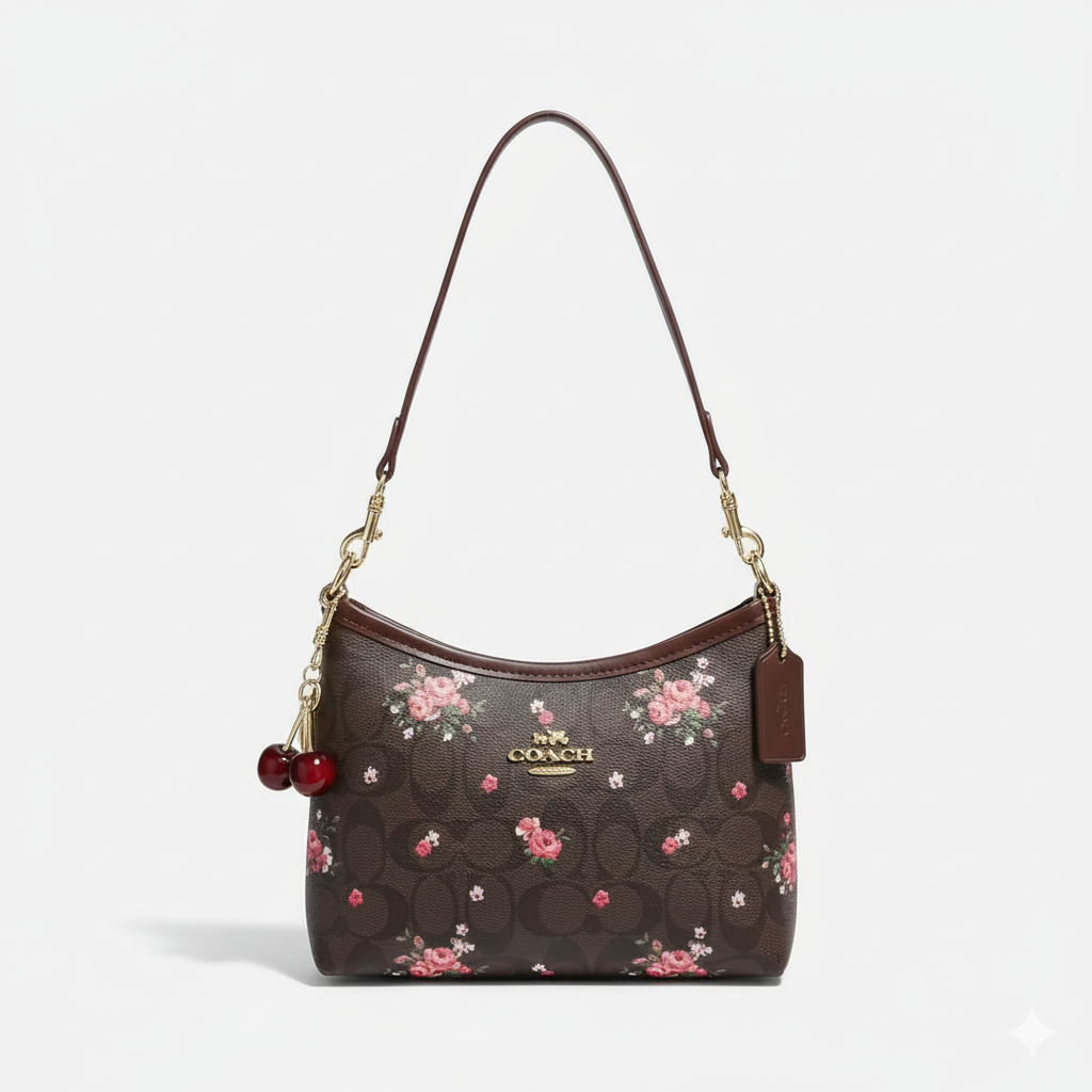 The floral bag with Charm & Box packaging🍒