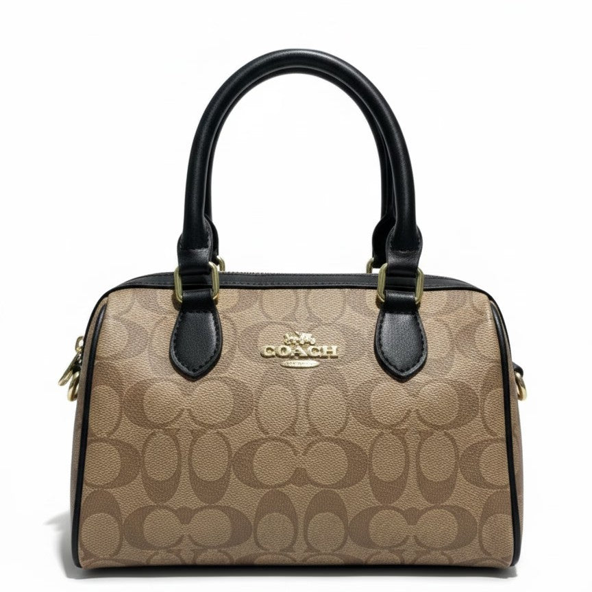 The Rowan satchel bag in signature Bag