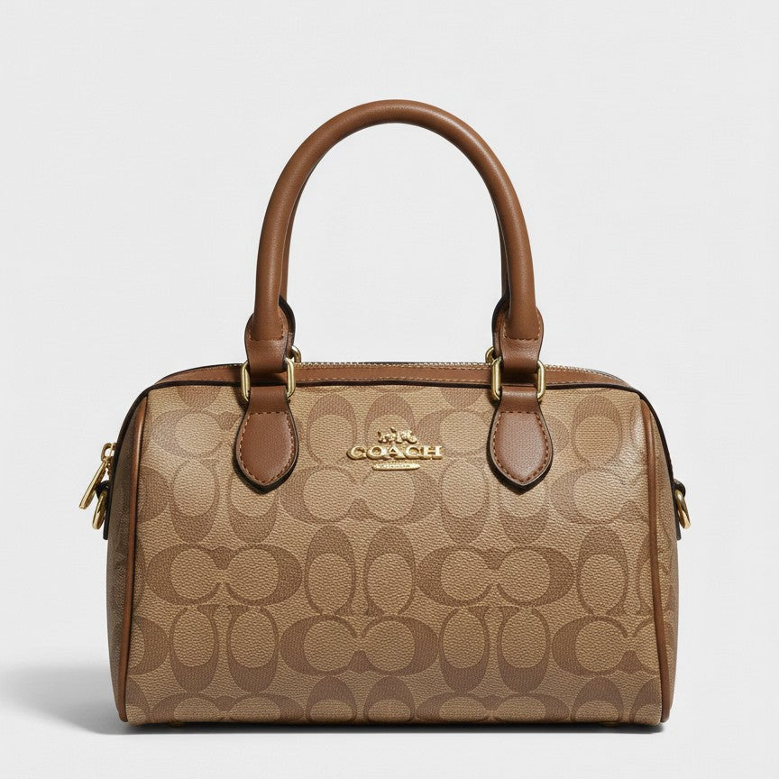 The Rowan satchel bag in signature Bag