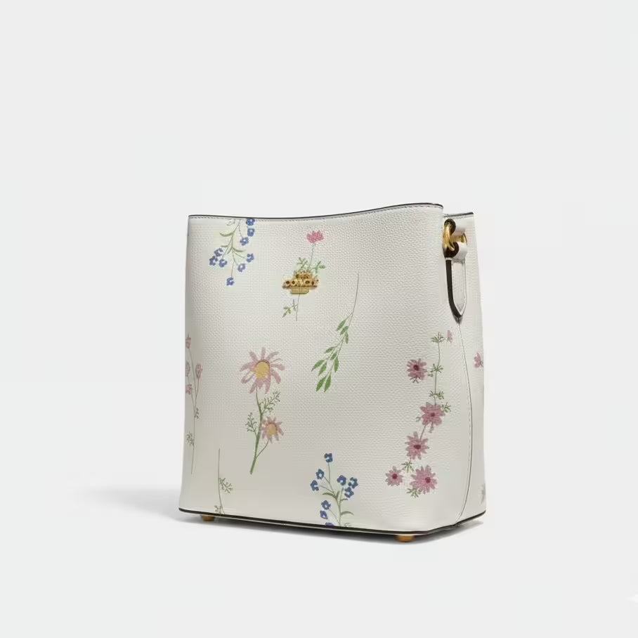 Viral Floral Bucket Print With Box