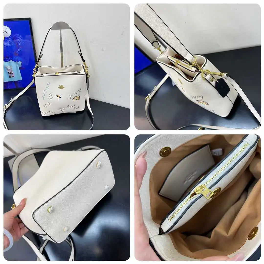 Coach Bucket Floral Print