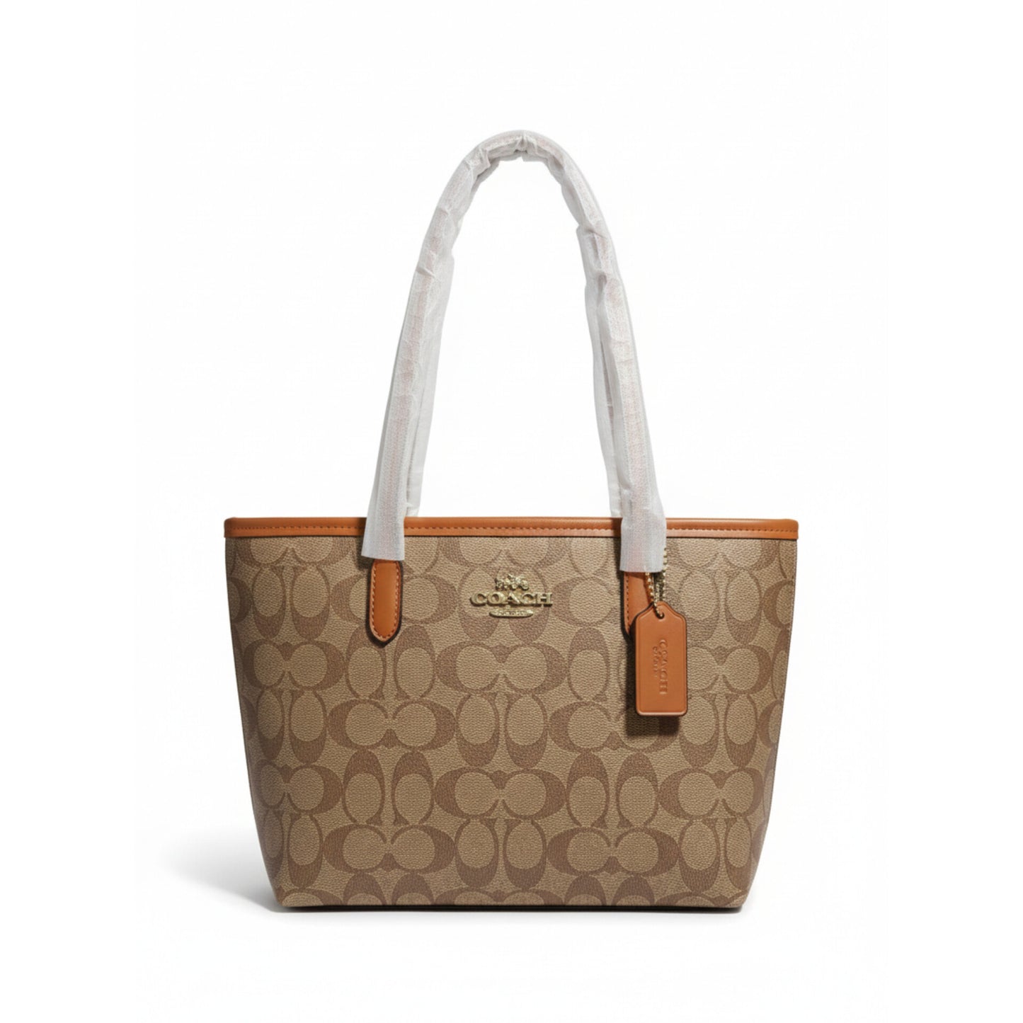 The Mini City Tote bag in signature canvas