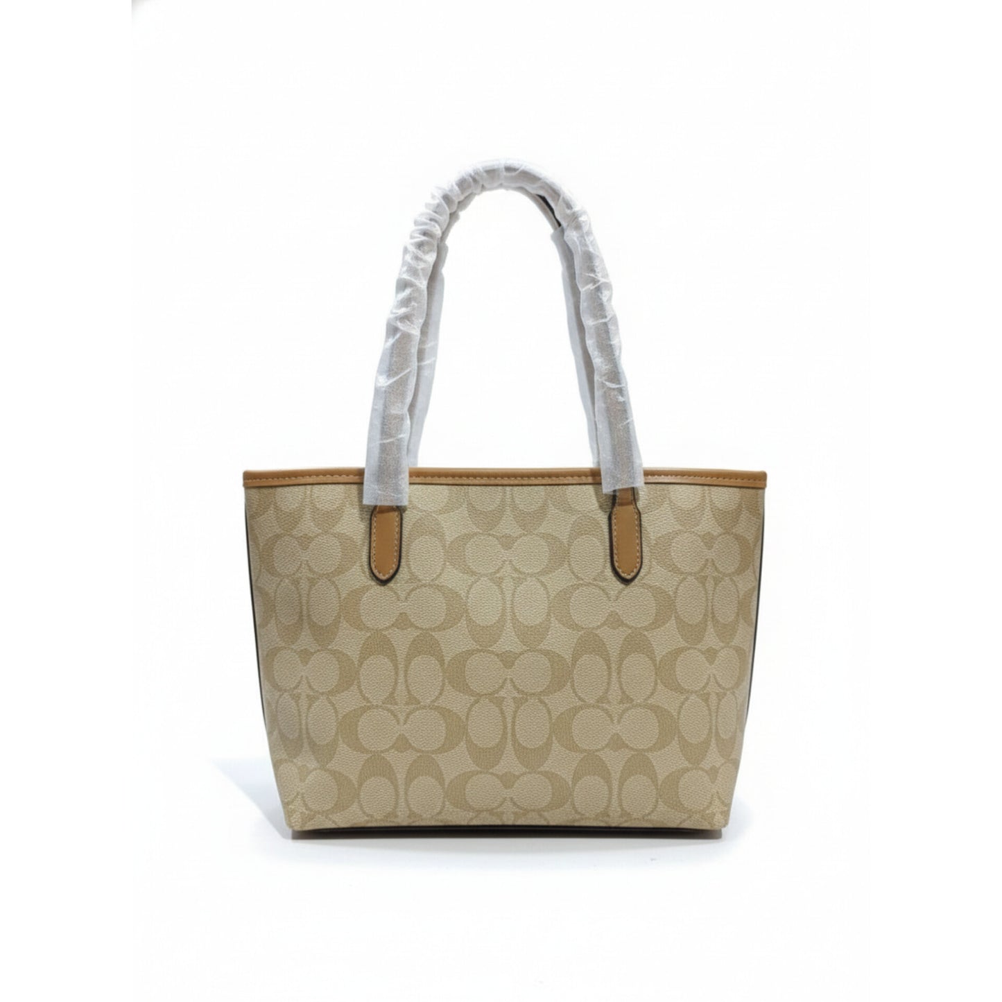 The Mini City Tote bag in signature canvas