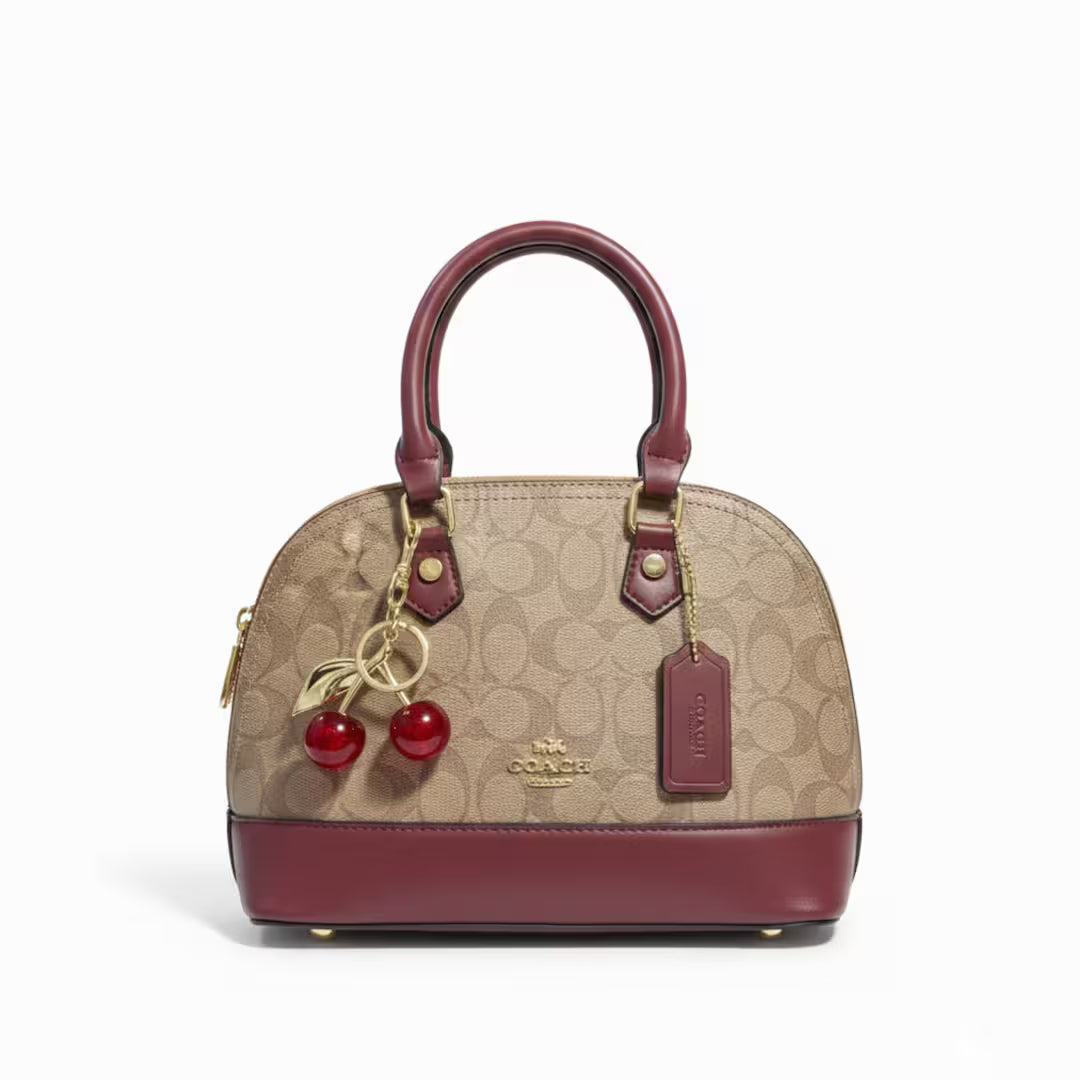 The  Mini Sierra Satchel with free Cherry Charm 🍒