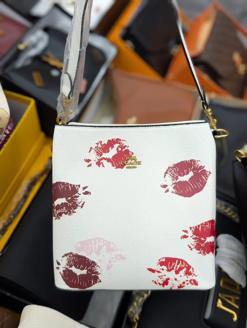 Coach Bucket Floral Print