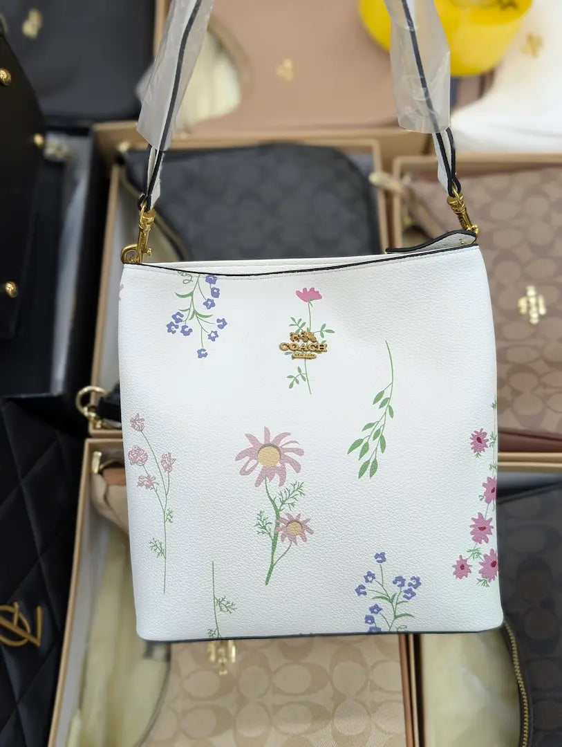 Coach Bucket Floral Print